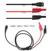 P1204 BNC Male Plug to Safety Banana Plug Coaxial Cable Oscilloscope Test  100cm Oscilloscope Test  BNC Male Plug Cable