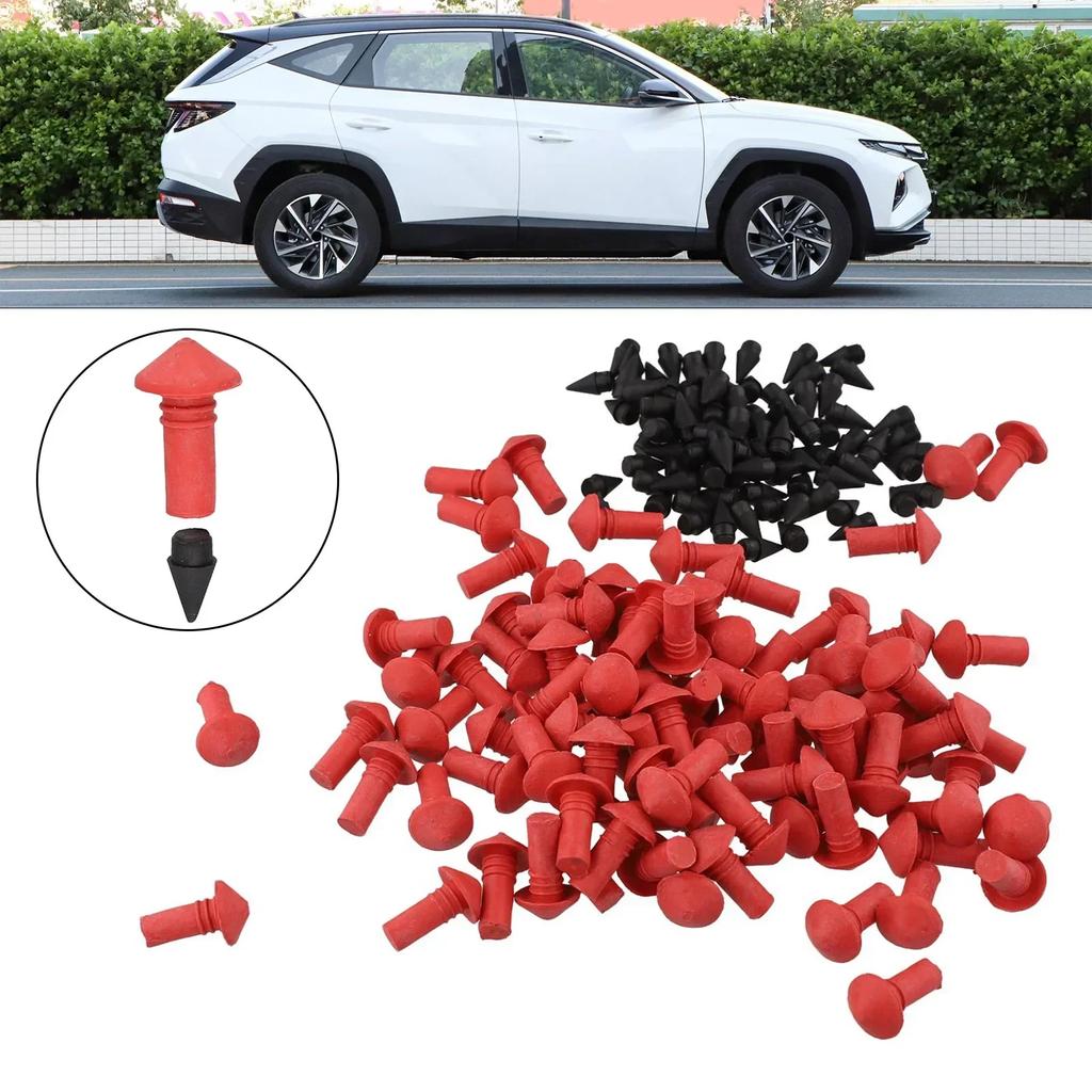 Car Tire Repair Tyre Repair Insert Plugs Kit Motorbike Motorbike Vehicles Mushroom Kit Needle Tool Package List