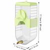 350ml Bird Water Dispenser Automatic Secure Mounting Parrot Drinking Kettle Detachable Leak-proof Hanging Water Feeder