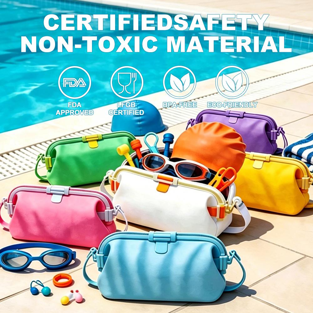 Leading Manufacturer Silicone Beach Bag High Quality Waterproof Outdoor Organizer for Water Sports Equipment Price