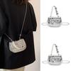 Crossbody Mini Silver Handbag Women's New Model