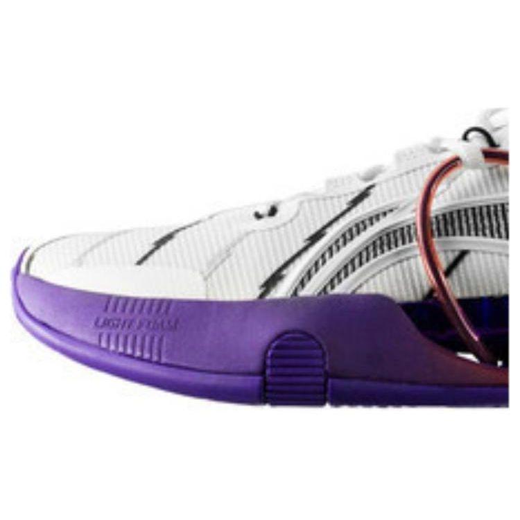 Li-Ning Viteză 8 Fred VanVleet Toronto Raptors PE Adidași Bărbați Alb Violet ABAR147-2