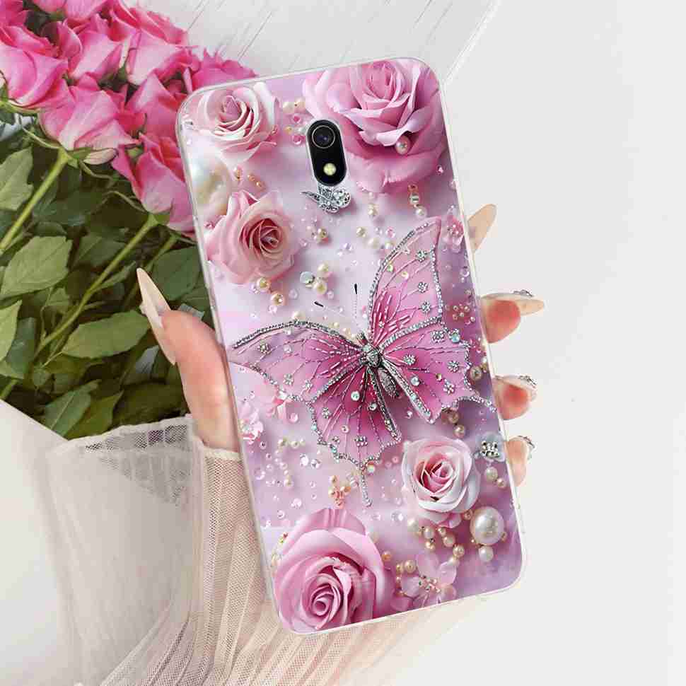 For Xiaomi Redmi 8A Casing 6.22" Cute Cat Painted Cover Soft Silicone Phone Case For Xiaomi Redmi8A Redmi 8A Back Cover Capa