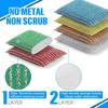 Newest 4PCS Double-sided Kitchen Dishwashing Sponge Household Cleaning Sponge Wipe Scouring Pad Cleaning Supplies Cleaning Tools