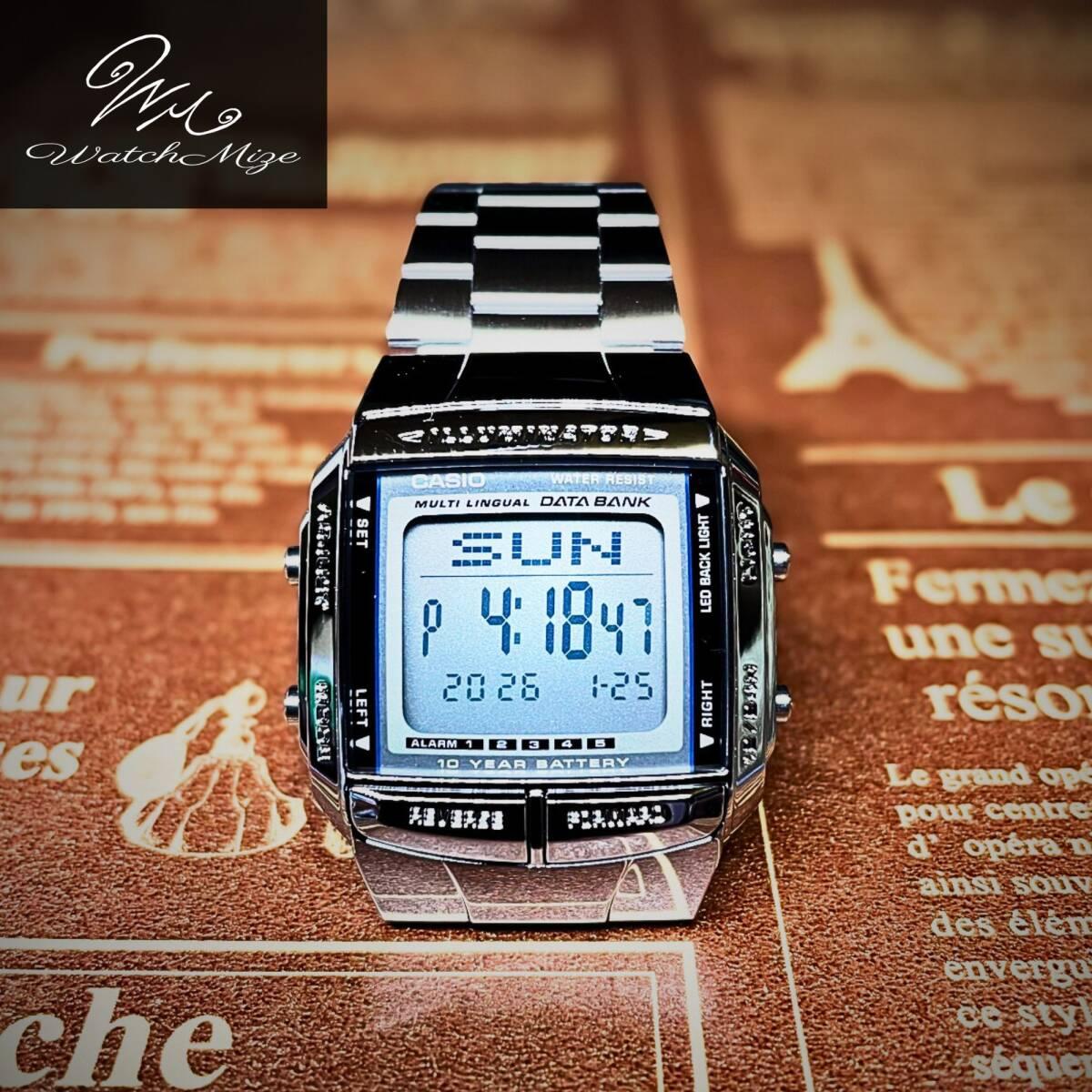Used New genuine product CASIO DB-360-1AJH Chipkashi Data Bank Cheap Casio Digital Watch [Free Shipping]