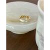 French Retro Blue Butterfly Ring Design Sense Temperament Personality Simple Cold Sense Versatile Ring