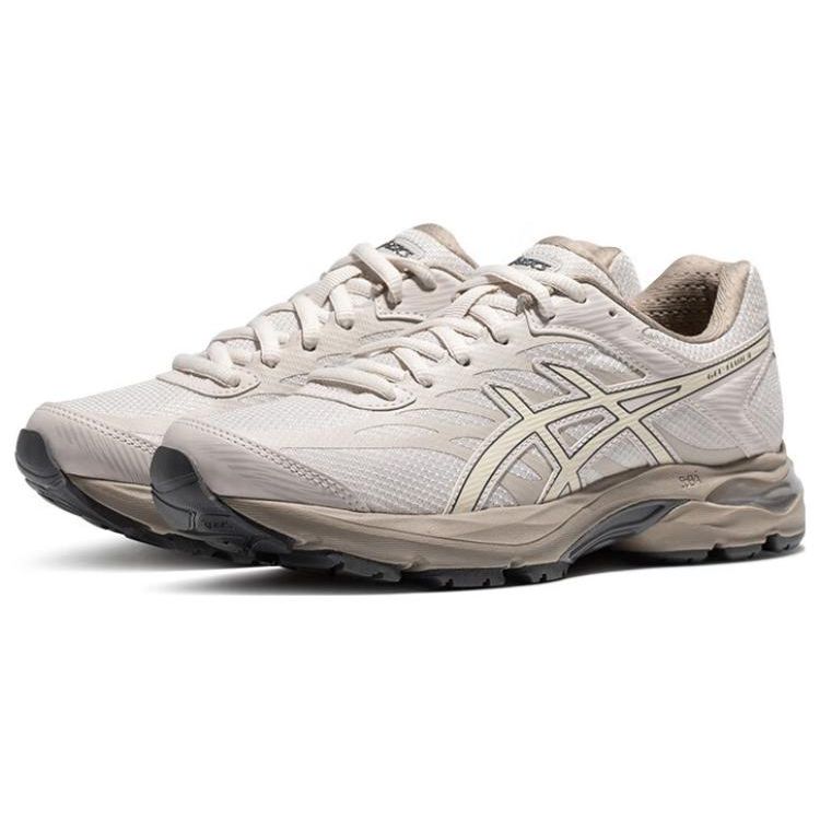 Asics Gel-Flux 4 Comfortable Mesh Low-Top Running Shoes Women sneaker Beige 1012B638-021