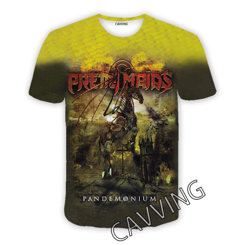 New Fashion Women/Men's 3D Print  PRETTY MAIDS  Rock  Casual T-shirts  Hip Hop Tshirts Harajuku Styles Tops Clothing