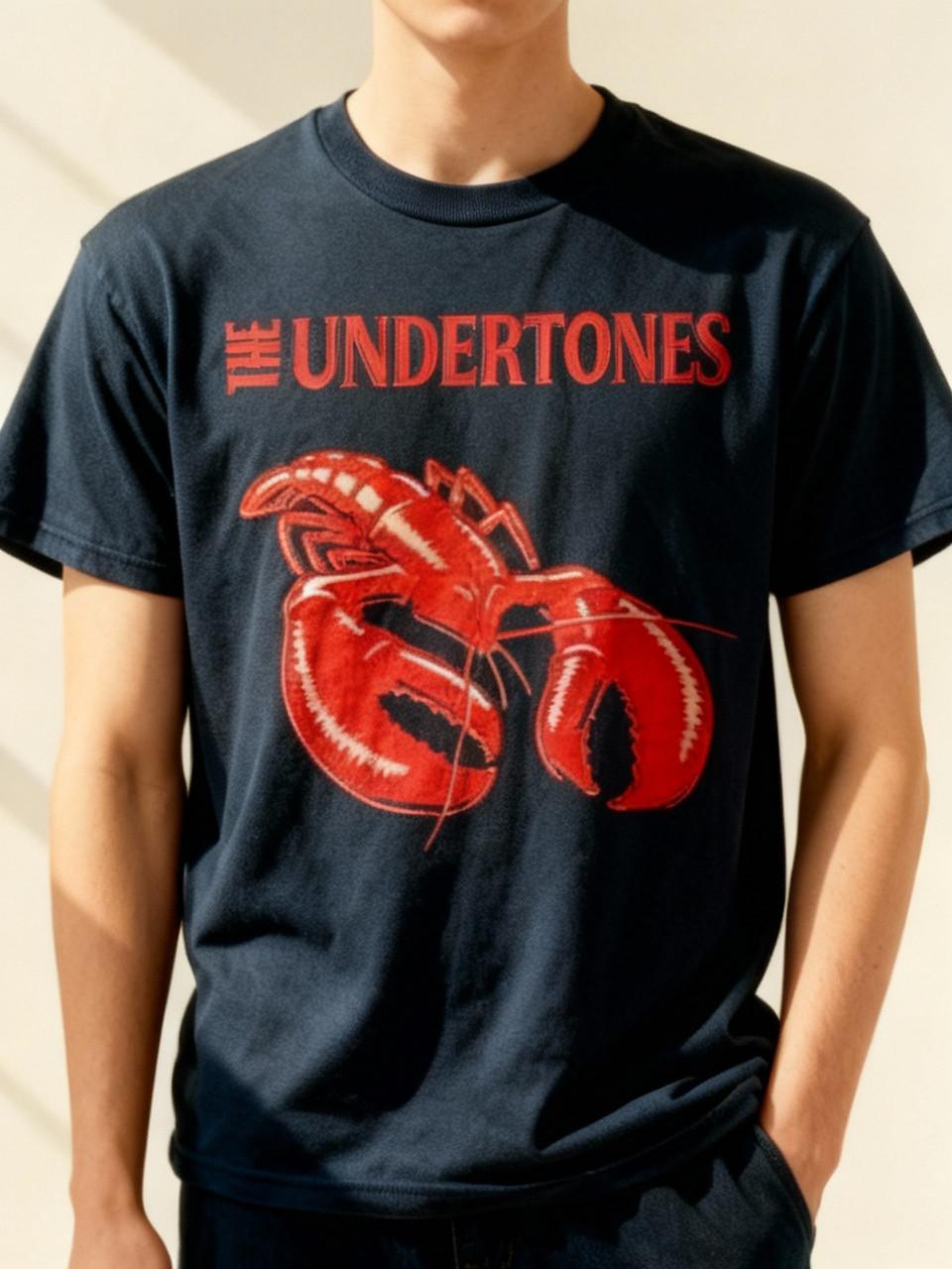 NWT THE UNDERTONES Band Black Color Size S-5XL Shirt Unisex XXL