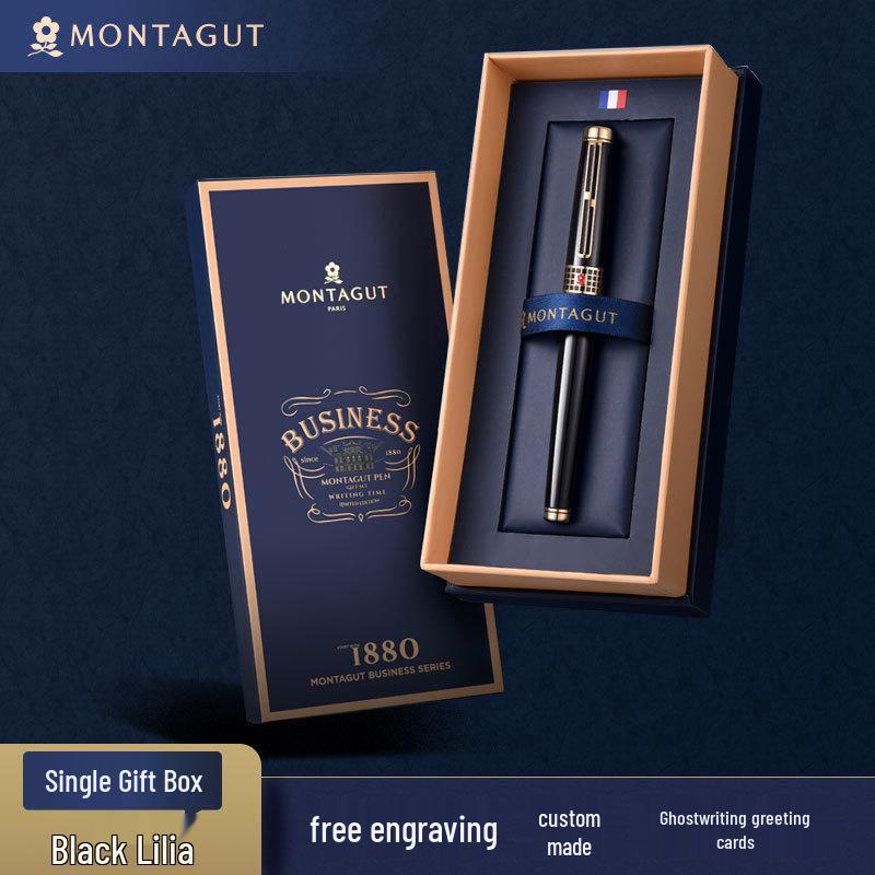 

MONTAGUT Signature Jun Ken Series Ballpoint Pen & Case Gift Set for Men & Women