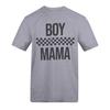 AWD Unisex Adult Boy Mama Checked T-Shirt