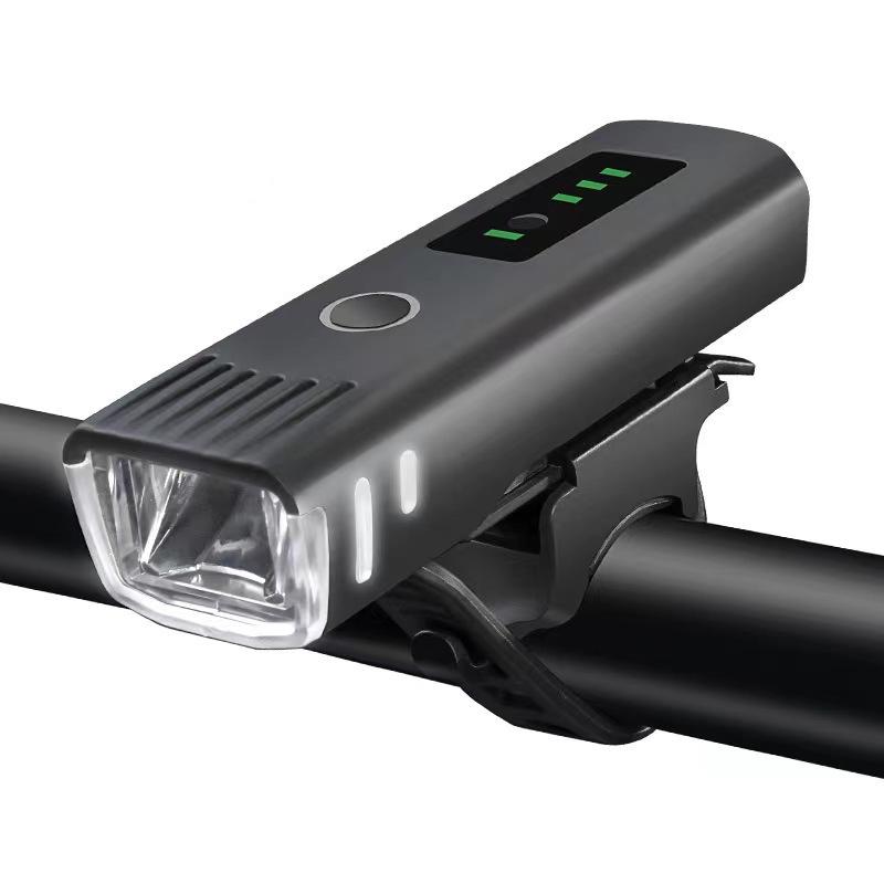Lumière de vélo 9 LED Hauts Lumens Rechargeable USB Zoomable Phare de vélo Lampe de poche Cyclisme sur route étanche Torche Éclairage de nuit