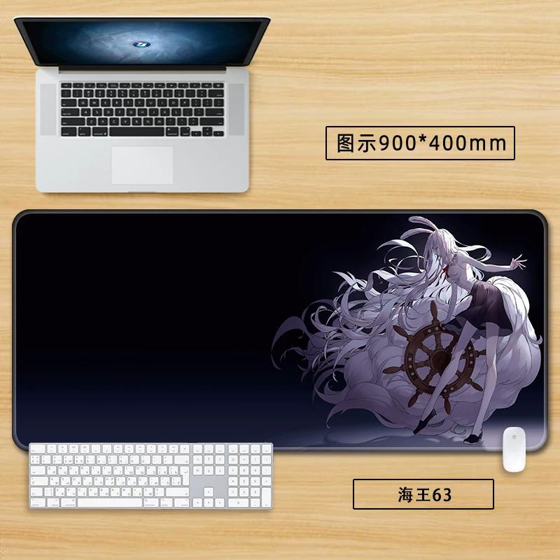 Anime Merchandise ONE PIECE Office Mouse Pad Oversized Boys Nautical King Animation Game Roronoa Zoro Computer Keyboard Cute Large Desktop Table Mat