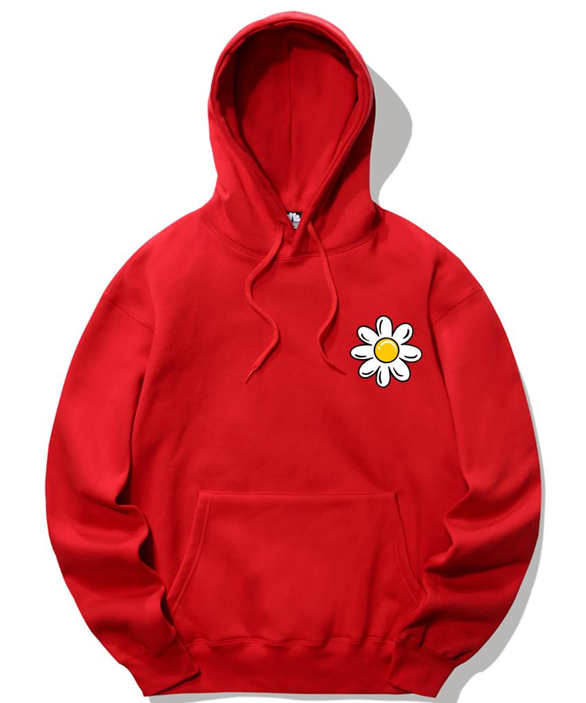 Daisy Balloon Logo Hoodie - Red