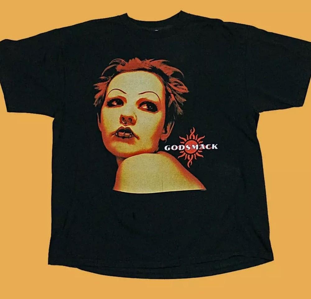 Godsmack 98s Black T-shirt, Tee Rock Band Unisex Tshirt All Size S-5XL Unisex T-Shirt XXL