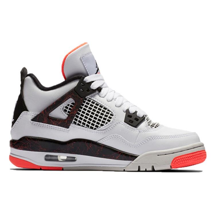 (GS) Air Jordan 4 Retro 'Pale Citron' Kids' 408452-116