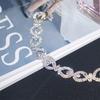 Luxury Rhinestone Ring Wrist Strap Mobile Phone Lanyard Hollowed Out Portable Chain Universal Phone Case Anti Loss Lanyard