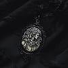 Women Black Rose Necklace Pagan Alternative Witch Jewelry Accessories Gift Vintage Black Rose Pendant Choker