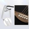 Guitar Capo Adjustable Guitar Capo Tuning Tone Clip with 3 Guitar Plectrums for Acoustic Electric Guitar Bass Ukulele