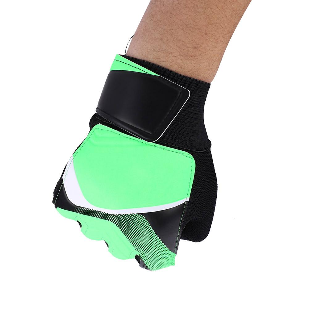 Kids Children Goalkeeper Glove NOn Slip Latex Soccer Finger Gloves