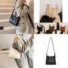 Stylish Vintage Fashion Tote Bag For Women Spacious Commuter Design In Black Brown White