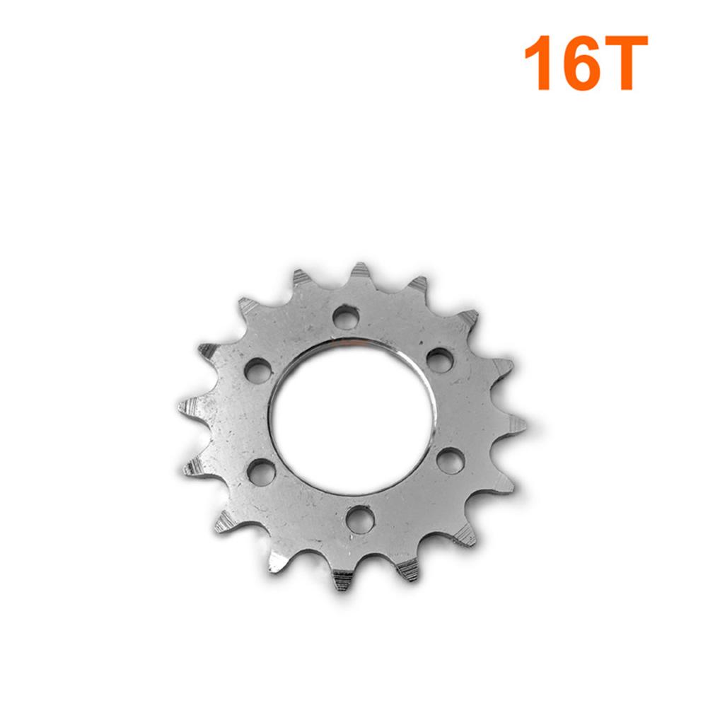 16T Fixed Gear Bicycle Disc Brake Chain Wheel 44mm Brake Disc Mount