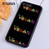 Krajews Vegan Vegetables Veggies Soft Phone Case Cover For IPhone 18 17 Air 16 15 14 plus 11 12 13 pro max coque Fundas