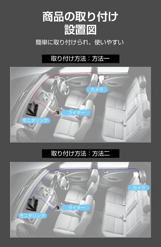 LifeZone Baby Car Stroller Mirror See Your Baby In the Backseat with Night Wide View Mirror 12V Cigarette Lighter Easily Monitor Your Includes