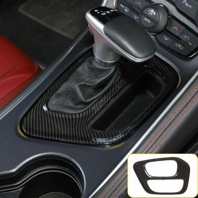 Car Gear Shift Panel Covers Decoration Trim Accessories for Dodge Challenger 15+