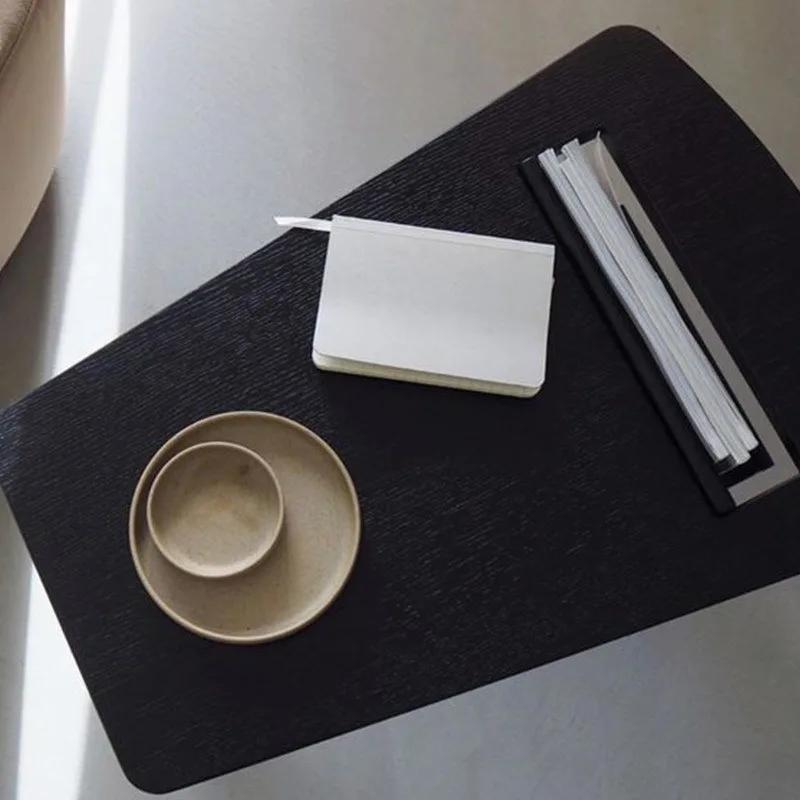 Sofa Side Table Light Luxury Creative Narrow Coffee Table Desk Modern Minimalist Seating Area Book Wood Side Desk