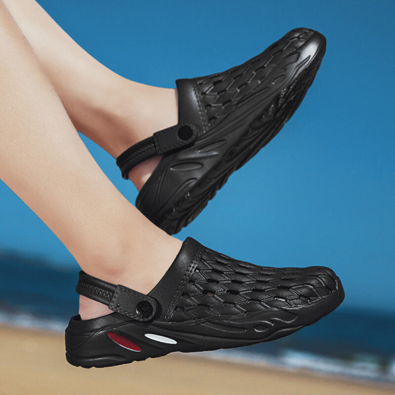 

Water Nine Two-Way Aqua Slippers (250mm) (Black)