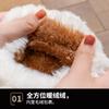 Deodorant cotton slippers men's autumn and winter outer wear new outer wear indoor home thermal cotton shoes men's bag heel
