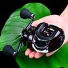 Magnetic Brake Bait Reel 18+1BB 7.2:1 Gear Ratio Maximum Resistance 10kg Metal Spool Fishing Reel Fishing Reel Freshwater Saltwater Universal