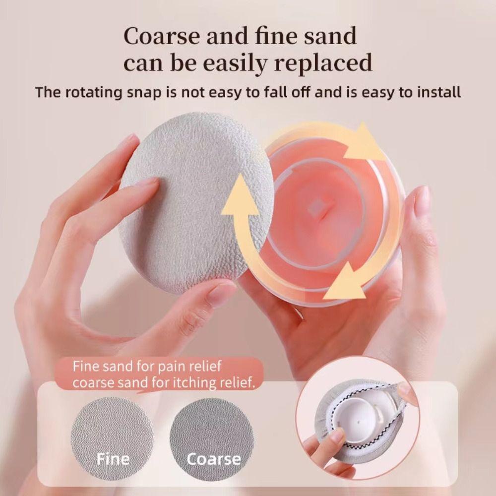 Deep-Cleaning Bath Cleaning Scrubber Ergonomic Handle Manual Skin Massager Bathing