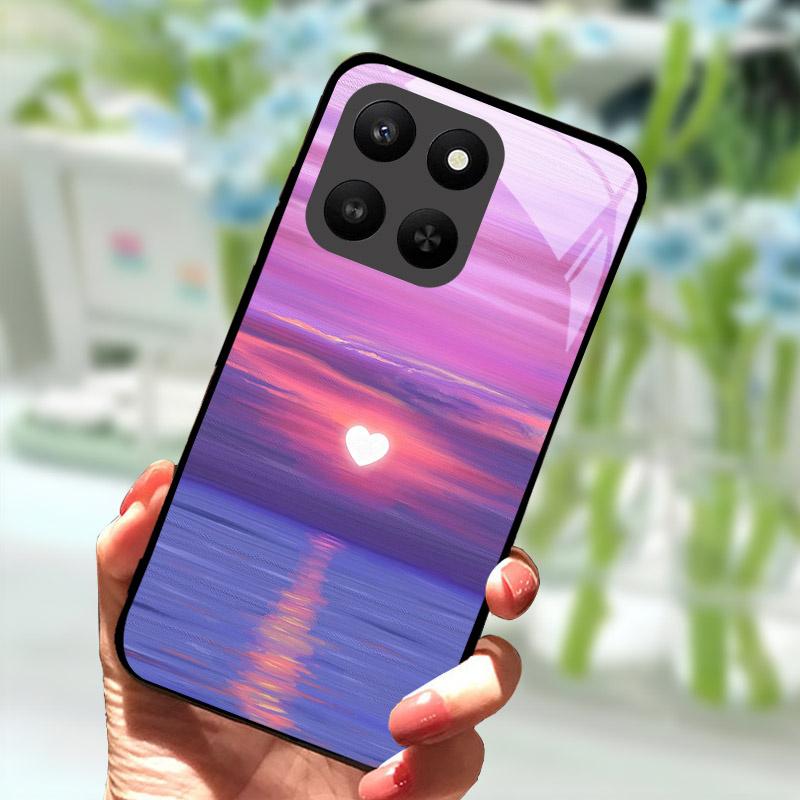 For Honor 400 Smart 5G Case Full Camera Protection Phone Cover Tempered Glass Cases For Honor 400Smart Case Shell Fundas Coque