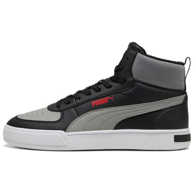 PUMA Caven MID SD EMB Unisex Black Mid Top Sneakers Retro Stylish Thin Sole Wear Resistant 401799-03