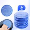 6Pcs 5 Inch Car Wax Sponge Set Scratch Resistant Applicator Pads