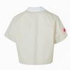 Puma Logo Sports Casual Breathable Short Sleeve Shirt Women shirts Beige 633645-87