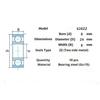 Bearing 10 Pieces 628ZZ 8*24*8(mm)