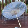 70cm Classical Oil Paper Umbrella Handheld Tassel Umbrella Silk Fabric Tassel Umbrella  for Women