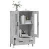 Highboard Concrete Grey 69.5 x 31 x 115 cm Particleboard