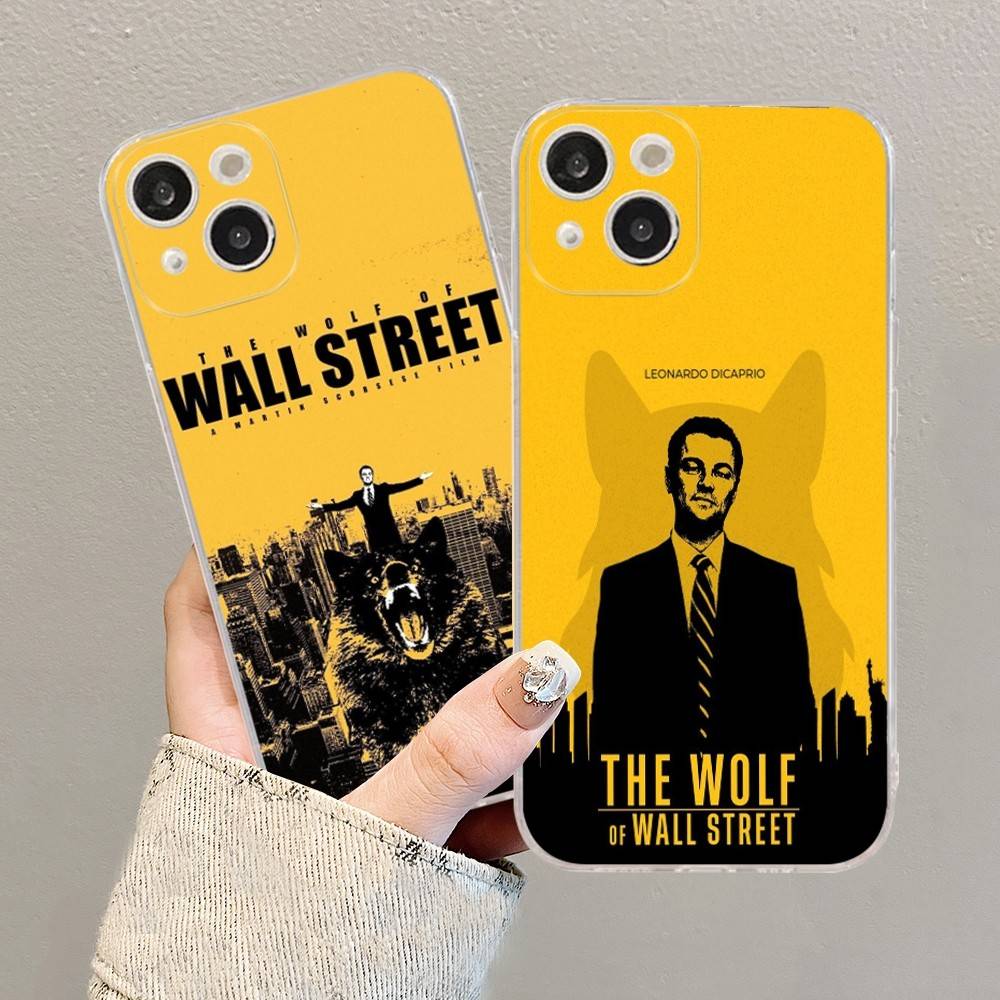 TV The W-Wolf Of W-Wall S-Street For IPhone 17 16 15 14 13 12 11 Pro Max Plus Phone Case High End Silicone