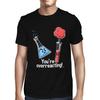1Tee Mens You're Overreacting Chemistry Science T-Shirt