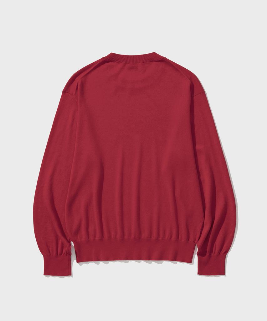 SHIRTER Modal Cotton Knit (Red)