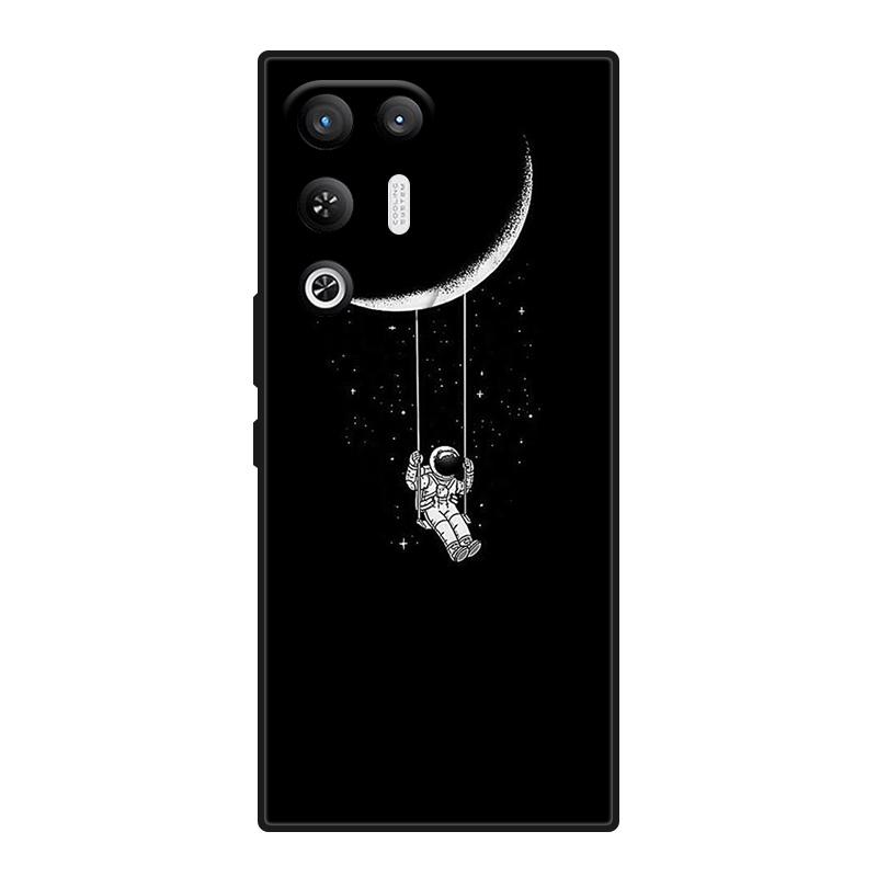 For ZTE Nubia RedMagic 11 Air Case Silicone Luxury Space Soft Bumper for Nubia RedMagic11 Air 11air NX799J Phone Cover TPU Funda