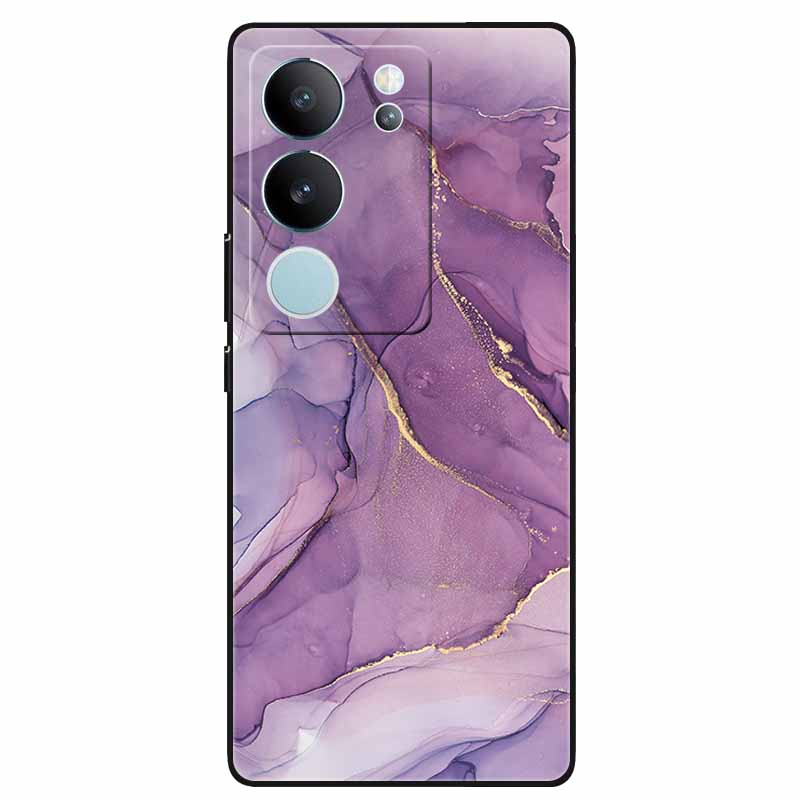 Phone Cases For Vivo V29 5G Cover 2023 Silicone Soft Lovely Marble Printing Coque for Vivo V29 V 29 V2250 Back Coque 6.78'' Etui