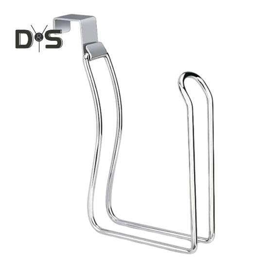 

Настенный держатель для бумажных полотенец, прочный, устойчивый к ржавчине, простой в установке, декоративный функциональный держатель для рулонной бумаги, органайзер для ванной комнаты серебряный