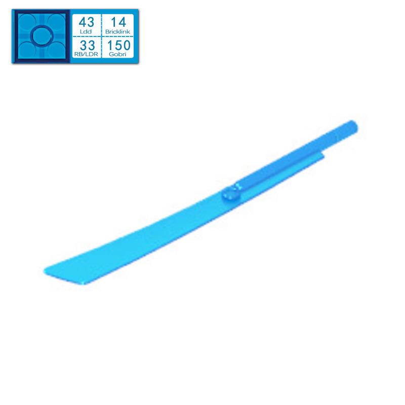 BRICKE 98137 1x10 Propeller Blade - LEGO-Compatible Building Blocks MOC Spare Part Piece