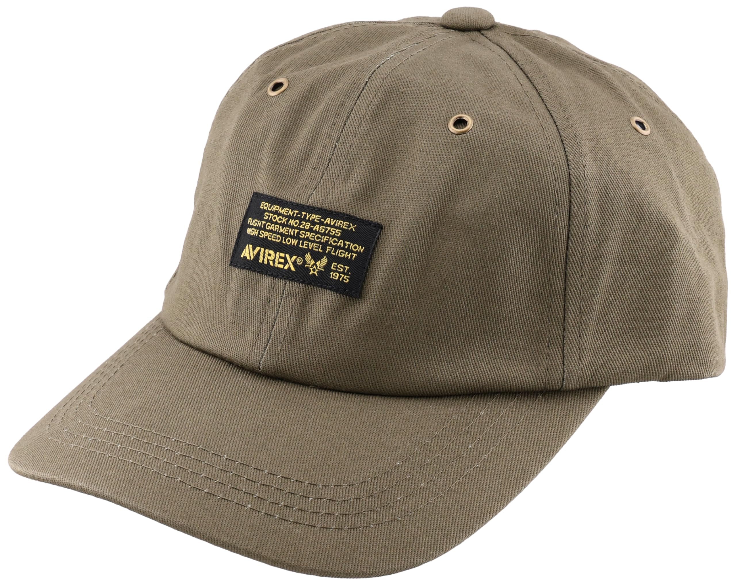 

Avirex FRONTNAME Low Cap Baseball Cap 14492900 Khaki