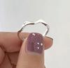 925 Sterling Silver Geometric Unique Double Lines Rings for Women Bohemian Adjustable Open Vintage Ring For Party Birthday Gift